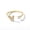 Gold, variant on Womens Adjustable Butterfly Ring Open Copper Ring in Gold Tone or Silver Tone Electroplated Popular Butterfly Element Perfect Gift for Her