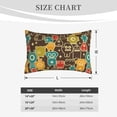 thumbnail image 6 of Daiia Robot and Monsters Bedding Waterproof Pillow Protector Zippered Queen – Bed Bug Proof Pillow Encasement-14"x20", 6 of 9