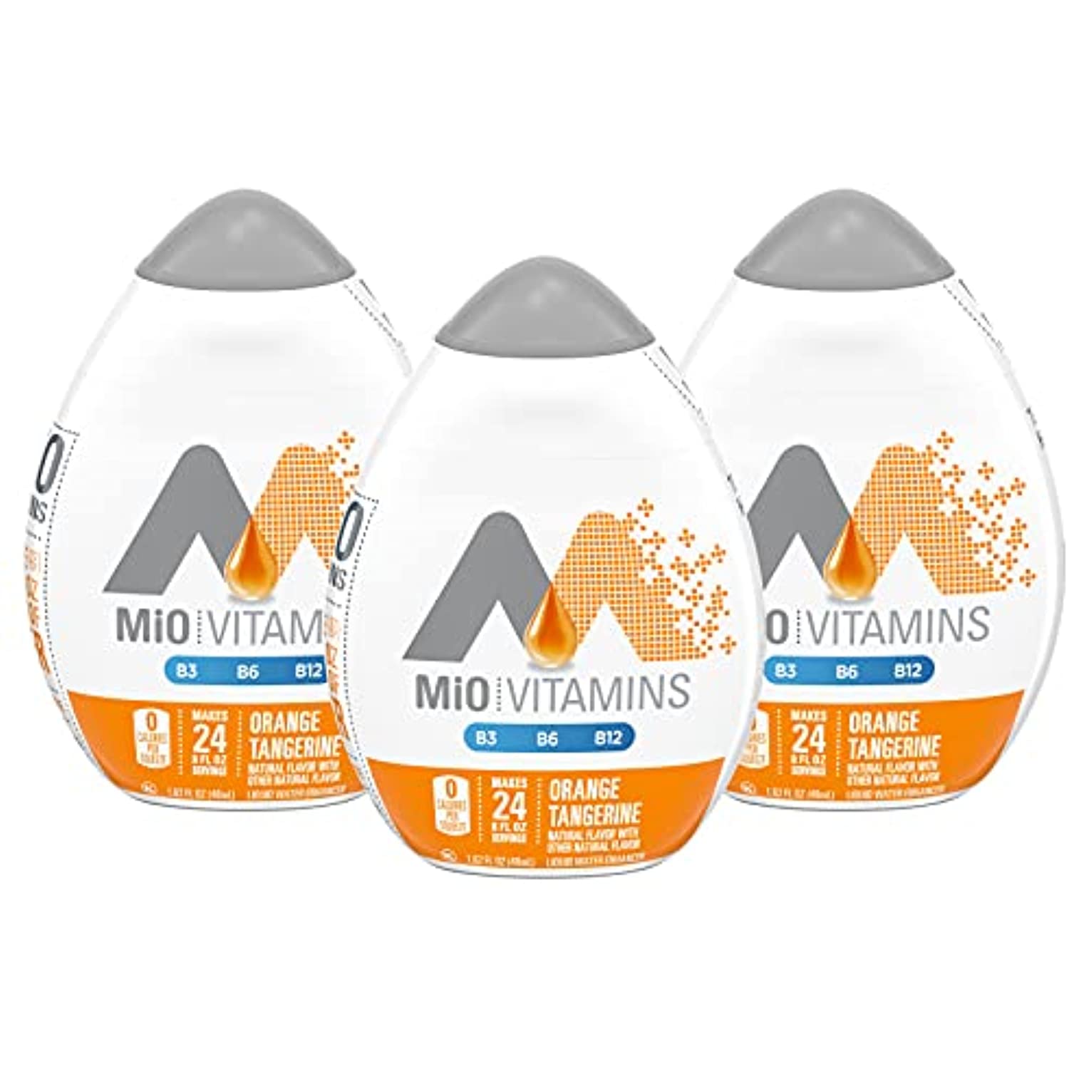 Mio Vitamins Liquid Water Enhancer, Orange Tangerine Flavor With B3, B6