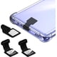 thumbnail image 1 of Paquete de 3 tapones antipolvo para puerto USB C tipo C, tapones antipolvo de silicona para teléfono tipo C, tapones antipolvo con adhesivo extraíble, negro, 1 of 5