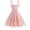 Pink, variant on Princess Birthday Dress, Girls Strapless Party Dress, Tulle Skirt with Embroidered Bow, Beautiful Birthday Gown for Photoshoots & Special Events Pink 140-L