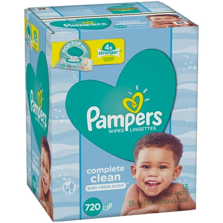 Pampers Wipes Complete Clean (720ct)
