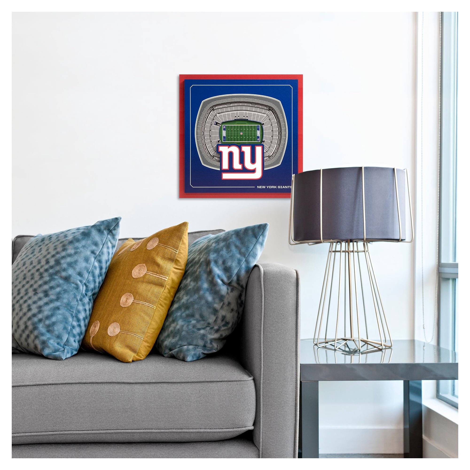 IDNA New York Giants 12" x 12" Stadium Series 3D Wall Art