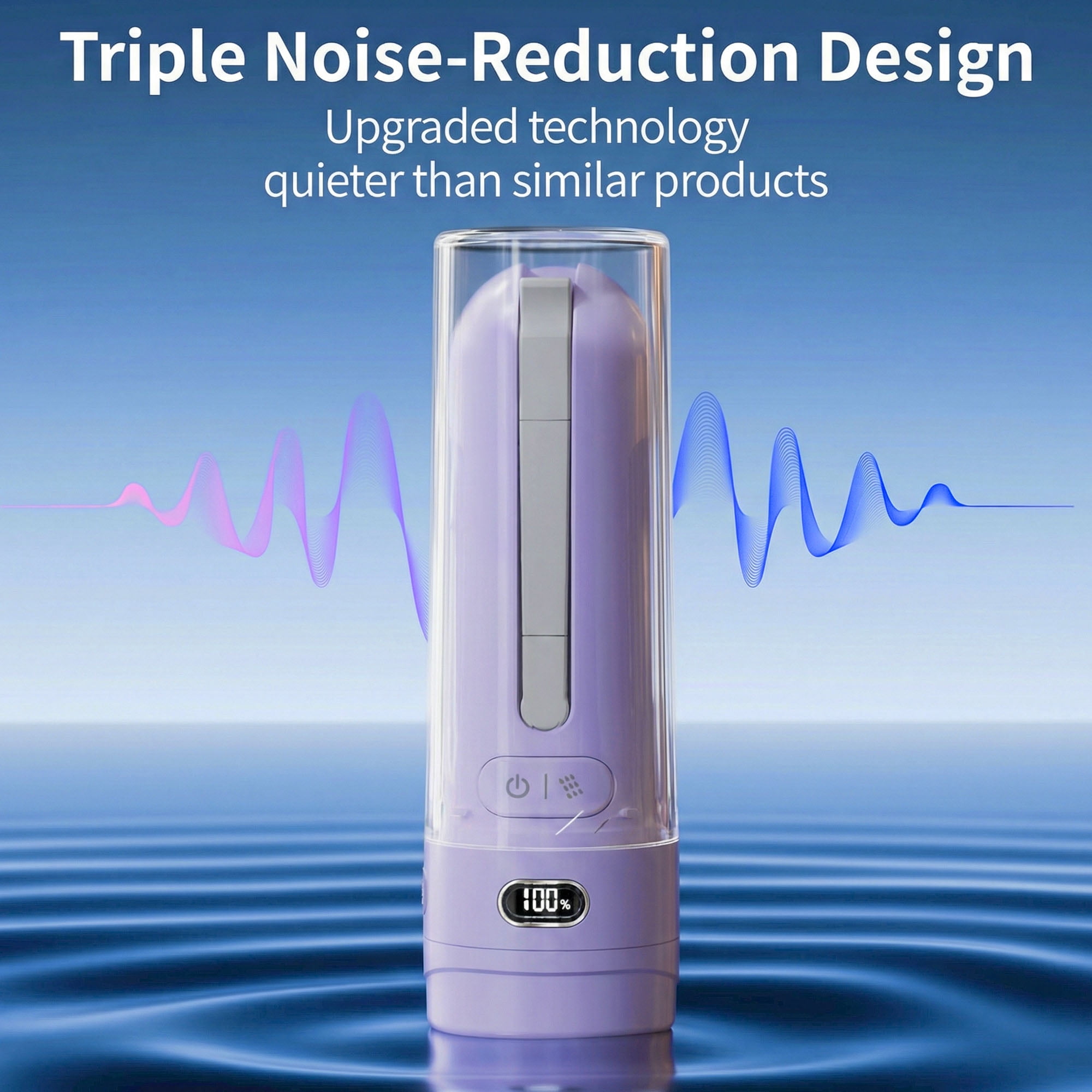 Portable Bidet for Travel, Personal Hygiene Sprayer Bottle Buddy for Women & Men, Mobile Bidets Portatil for Toilet,Rechargeable Electric Handheld High-Pressure Foldable USB-C Battery-Powered-Purple