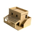 thumbnail image 2 of Maison Miniature en Bois 1/72 pour Modèle de Chemin de Fer Micro Paysage Style C, 2 of 8