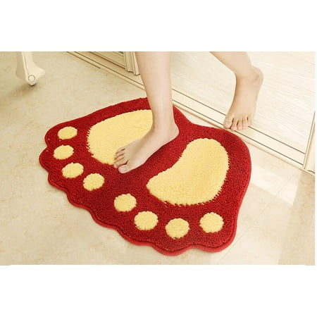 Big Feet Bath Toilet Mat Area Rugs Carpet Doormat Floor Mat