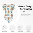 thumbnail image 4 of Balery Sea Turtle Body de cuello redondo de manga corta para mujer Tops de manga corta Tops básicos-X-Large, 4 of 7
