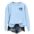 thumbnail image 4 of Oversized Sweatshirts for Women Long Sleeve Crew Neck Graphic Printed Tops Fall Fashion 2025 Pullover Sweaters Winter Clothes, 4 of 6