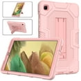 thumbnail image 3 of Dteck Case for Samsung Galaxy Tab A7 Lite 8.7 Inch 2021 (SM-T220/T225),3-Layer Protection Kickstand Heavy Duty Shockproof Rugged High Impact Protective Cover for Galaxy Tab A7 Lite 8.7" 2021,Rosegold, 3 of 7