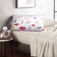 thumbnail image 6 of Lsque Meadow flowers with butterfly Pattern Pillow Case – Soft & Cozy Throw Pillow Cover, Hypoallergenic Cushion Case for Sleeping Women with Envelope Closure-20"x30", 6 of 6