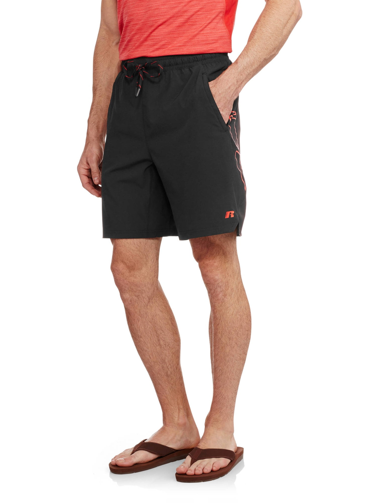 russell woven tech shorts