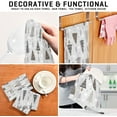 thumbnail image 7 of Dreamtimes Christmas Tree Kitchen Towels 18x28inch Ultra Soft Absorbent Quick Drying Kitchen Dish Towels Washable Cleaning Cloths Hand Towels Tea and Bar Towels, 4 Pack, 7 of 7