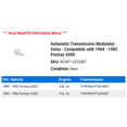 thumbnail image 2 of Automatic Transmission Modulator Valve - Compatible with 1984 - 1985 Pontiac 6000, 2 of 2