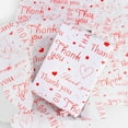 thumbnail image 4 of shiyou-50 Sheets Red Thank You Tissue Paper Bulk,Red Thank You Tissue Paper for Small Business,Red Tissue Paper for Packaging,Gift Bags,Red Thank You Packaging Tissue Paper,14 x 20 Inch (Red), 4 of 4
