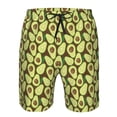 thumbnail image 4 of Naloa Avocado Men's Beach Shorts, Surfing shorts, Swim trunks, Quick Dry Swim Trunks for Surfing Beach Fun - Large, 4 of 9