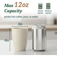 thumbnail image 2 of Plastic Cups Alternatives Unbreakable Drinking Glasses Wheat Straw Cup Sets for Kitchen Camping Party RV Stackable Water Tumblers Dishwasher Freezer & Microwave Safe 6 PCS (12OZ, Multi), 2 of 4