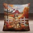 thumbnail image 2 of Thanksgiving Golden Retriever Pilgrim Grateful, Thankful, Blessed Fall Welcome Pillowcase Double Sided Goldens Dog Lover Gifts Idea Pillow Case Covers - 00021, 2 of 3