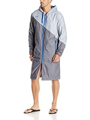 speedo color block parka