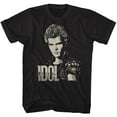 thumbnail image 1 of Billy Idol 2 Tone Billy Black Adult T-Shirt, 1 of 1