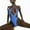 Blue, variant on Swimsuits for Curvy Women Summer Fashion Solid Hollow Tank Top One-Piece Bikini Swimsuit Women Swimwear Swimsuits Women on Clearance