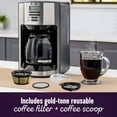 thumbnail image 6 of Mr. Coffee 12c Programmable Coffee Maker with Rapid Brew System Stainless Steel, 6 of 6