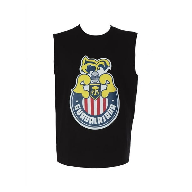 Playera Chivas Old School Sports Para Hombre Talla CH Negro