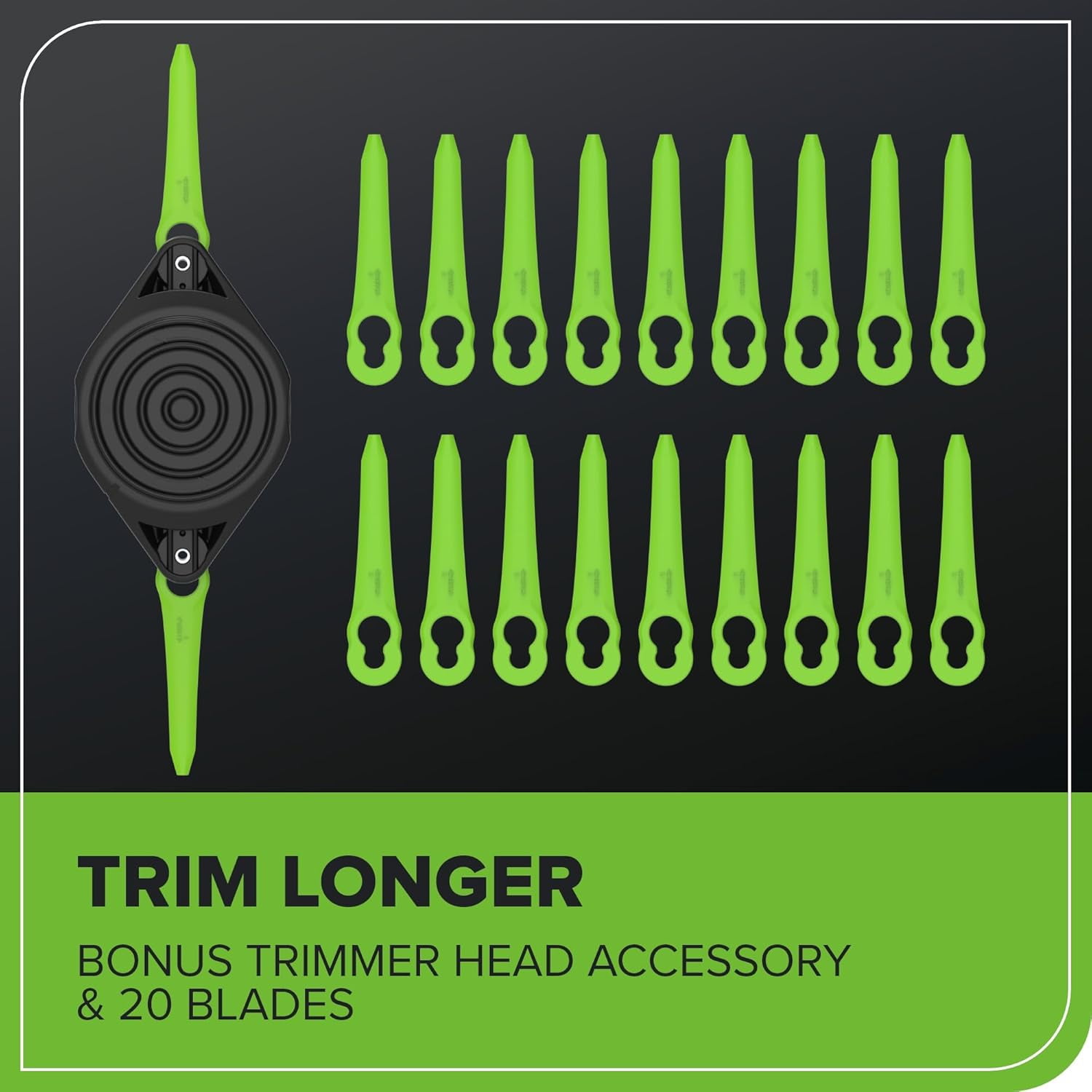 Greenworks24V 13" BL String Trimmer/Edger Kit
