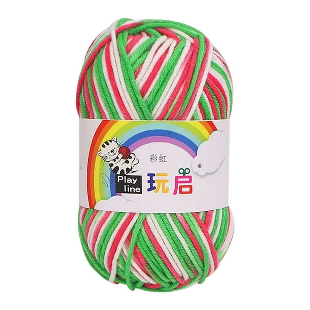 Xihbxyly Liquidación de Verano Bufanda Hecha a Mano Diy Suéter Abrigo Barra Aguja Hilo Línea de Bebé Lana Gruesa