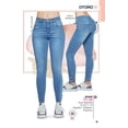 thumbnail image 3 of Pantalón Jeans Tiro Alto Mezclilla Fit Perfecto Devendi Denim Co. Mezclilla Premium, Stretch, Hecho en México, 3 of 3