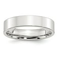 thumbnail image 3 of 925 Sterling Silver 5mm Comfort Fit Flat Band Ring Size 7, 3 of 7