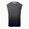 thumbnail image 4 of NOLDARES Men's Relaxed Fit Crew Neck Tank Tops Sleeveless Muscle Tees for Bodybuilding Beach Casual(Grey,L), 4 of 4