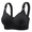 Black, variant on Bras for Women Plus Size No Underwire Lift Supportive Back Smoothing Full Figure Balconette Comfort Bra Green 40