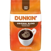 Dunkin' Original Blend Ground Coffee, Medium Roast, 18 oz (Packaging May Vary)
