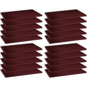Auralex Acoustics AUR-2WEDGE-BUR 2 in. Studiofoam Wedge, Burgundy