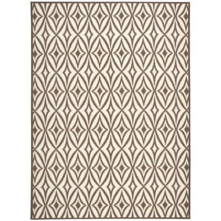 Nourison Waverly Sun; Shade Indoor/Outdoor Area Rug, Flint