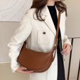 thumbnail image 2 of Stylago Crescents Shoulder Bags for Women Underarm Purses Mini Clutch Hobos Tote Handbag Zipper Closure Crossbody Bag Brown, 2 of 7