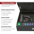 thumbnail image 2 of Stealth Top Vault TV1 Top Opening Biometric Quick Access Finger Print Gun Safe, Pistol Safe, Handgun Safe, 2 of 8