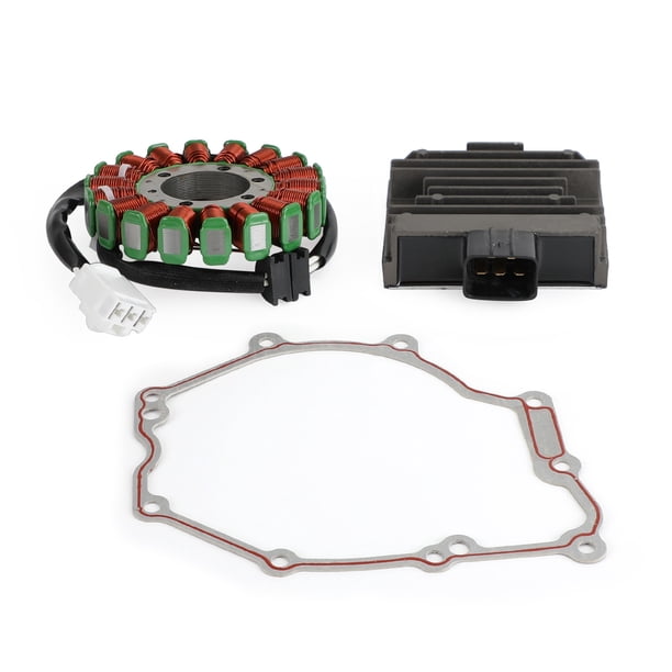 Estator de bobina Magneto + rectificador de voltaje + junta para Yamaha YZF R6 YZF-R6 2017-2020