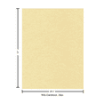 thumbnail image 6 of PA Paper Accents Parchment Cardstock 8.5" x 11" Ancient Gold, 65lb colored cardstock paper for card making, scrapbooking, printing, quilling and crafts, 25 piece pack, 6 of 7