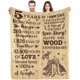 thumbnail image 1 of LHSHID Best Anniversary Marriage Gift Blanket Flannel Soft and Comfortable Anti static Bed Sofa Blanket 50x60in, 1 of 6
