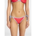 thumbnail image 2 of No Boundaries Celebration Print Reversible String Bikini Bottoms, Women's XXS-XXL, 2 of 6