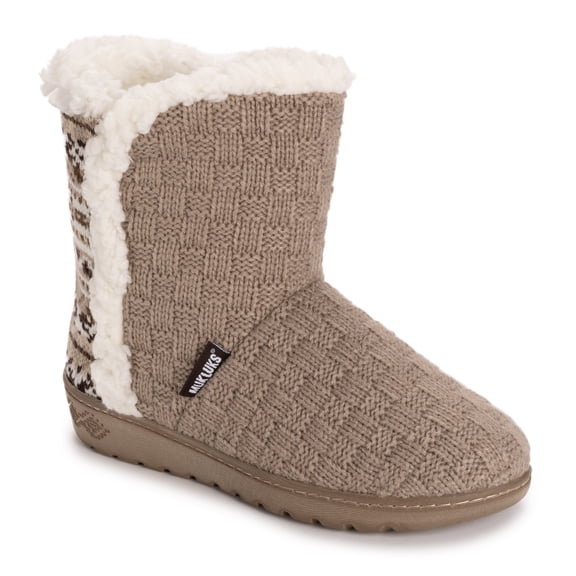 MUK LUKS Women's Cadee Contour Bootie Slippers