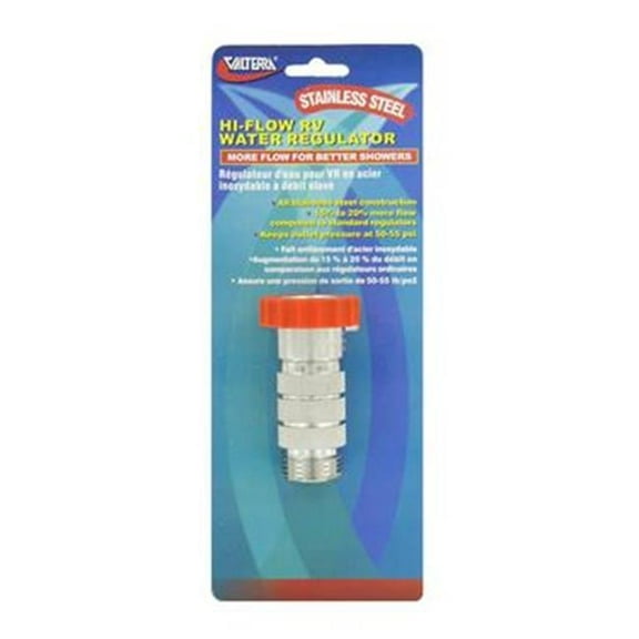 VALTERRA LLC A011114VP Fresh Water Pressure Regulator- Silver