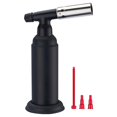 thumbnail image 1 of Professional Butane Torch with Safety Lock, Portable Culinary Blow Torch for Kitchen, Adjustable Flame Control, Refillable Cooking Torch with Stand, Blue Flame Heat Gun, 1 of 5