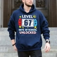 thumbnail image 5 of 67th Day Of School Level 67 Days Of School Unlocked Gamer – T-Shirt, Hoodie & Sweatshirt – School Theme – Students &, 5 of 6