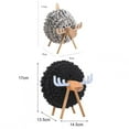 thumbnail image 4 of Posavasos Yoone de 12 piezas con aislamiento térmico y base gruesa en forma de reno, de fieltro, para mesa, para el hogar, 4 of 6