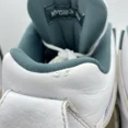 thumbnail image 5 of Ni - ke Ni - ke Air Jordan 4 Retro Shoes Oxidized Green Men's Size 9.5 White FQ8138-103, 5 of 5