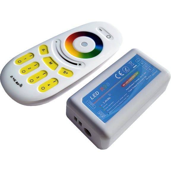 12V / 24V RF Remote Touch Wheel Color Change Dimmer