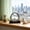Black, variant on Moving Sand Art Liquid Motion, 3D Deep Sea Sandscape Color Quicksand Decor, Round Glass Moving Sand Art Picture Relaxing Desktop Home Office Work Decor (7 inch)