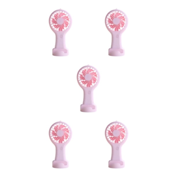 Yuarrent Ventilador de carga USB de plástico: portátil y conveniente para la oficina y los viajes Regalo de verano Ventilador ligero USB Type2 NO2